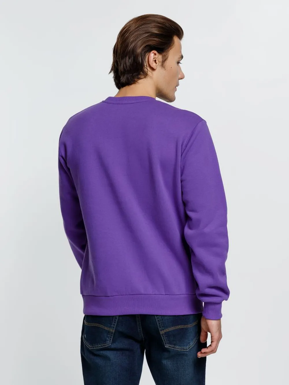 Свитшот Toima Heavy 2.0, фиолетовый, размер L заказать онлайн с вашим дизайном на заказ в Москве и области