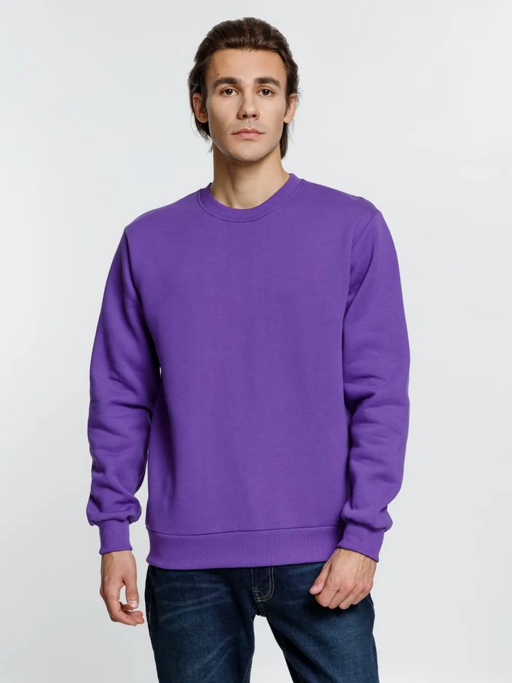 Свитшот Toima Heavy 2.0, фиолетовый, размер L заказать онлайн с вашим дизайном на заказ в Москве и области