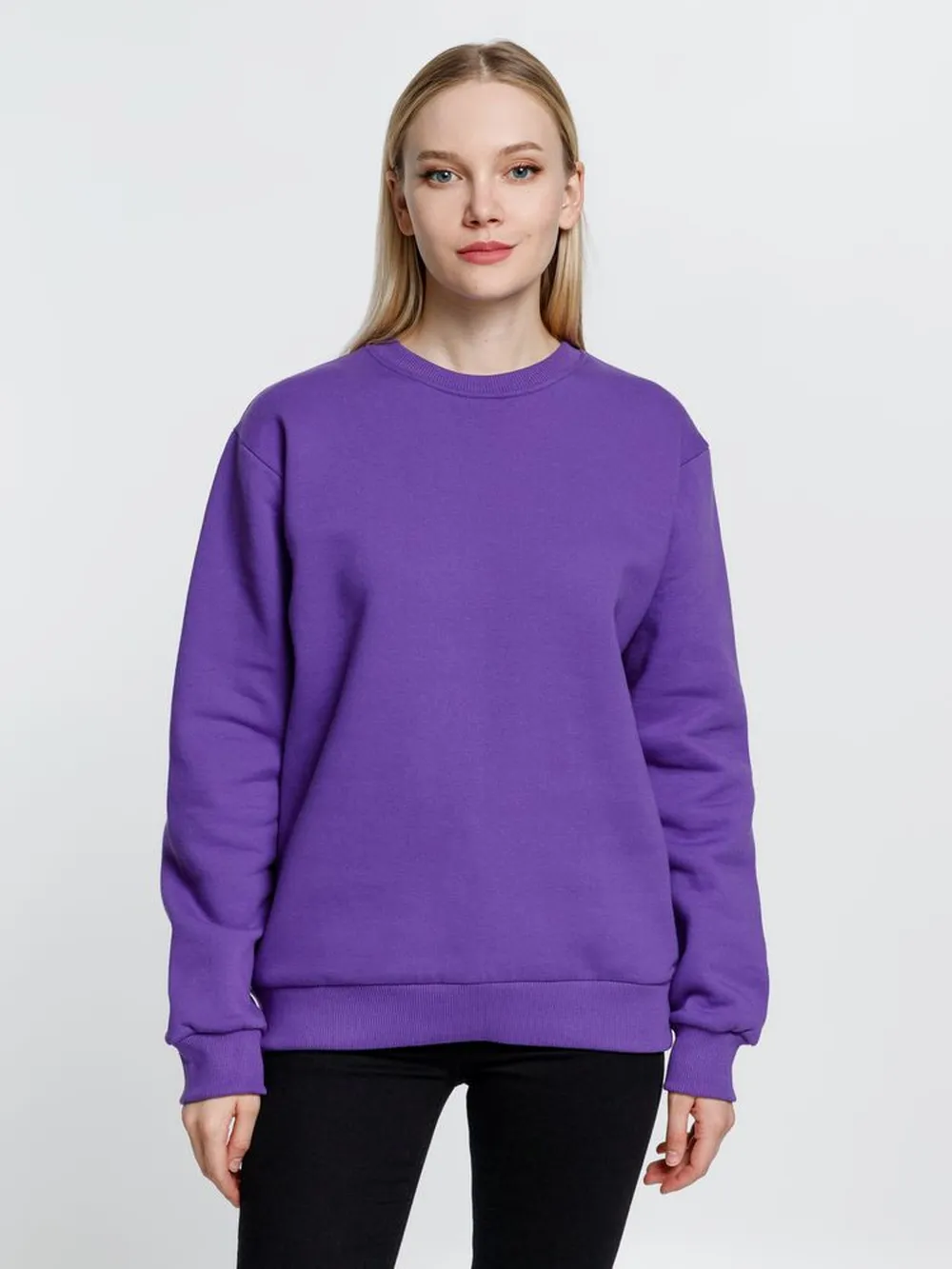 Свитшот Toima Heavy 2.0, фиолетовый, размер L заказать онлайн с вашим дизайном на заказ в Москве и области