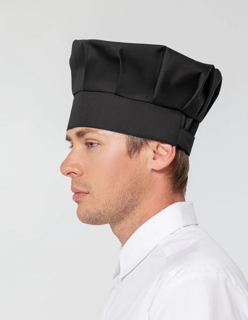 Колпак поварской Cookery, черный заказать онлайн с вашим дизайном на заказ в Москве и области