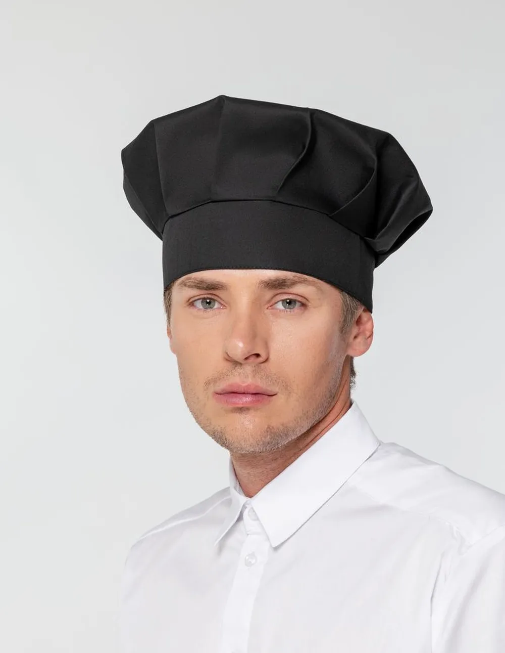 Колпак поварской Cookery, черный заказать онлайн с вашим дизайном на заказ в Москве и области