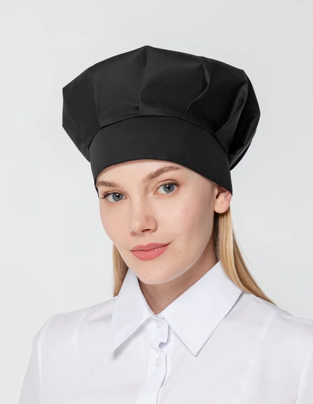 Колпак поварской Cookery, черный заказать онлайн с вашим дизайном на заказ в Москве и области