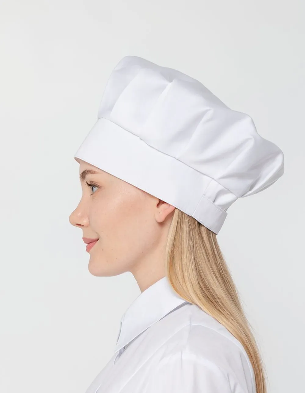 Колпак поварской Cookery, белый заказать онлайн с вашим дизайном на заказ в Москве и области