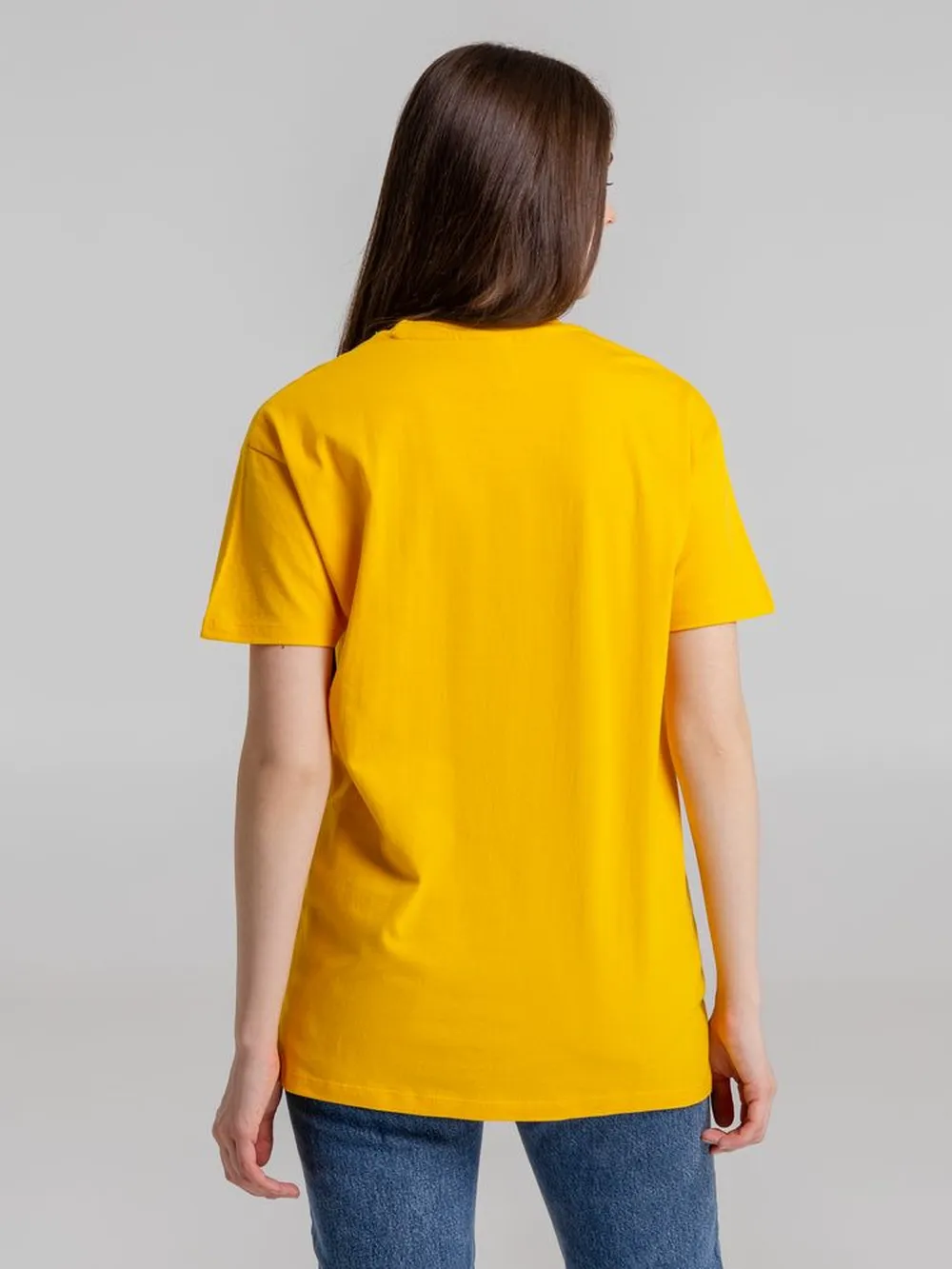 Футболка Imperial 190 желтая, размер XS заказать онлайн с вашим дизайном на заказ в Москве и области