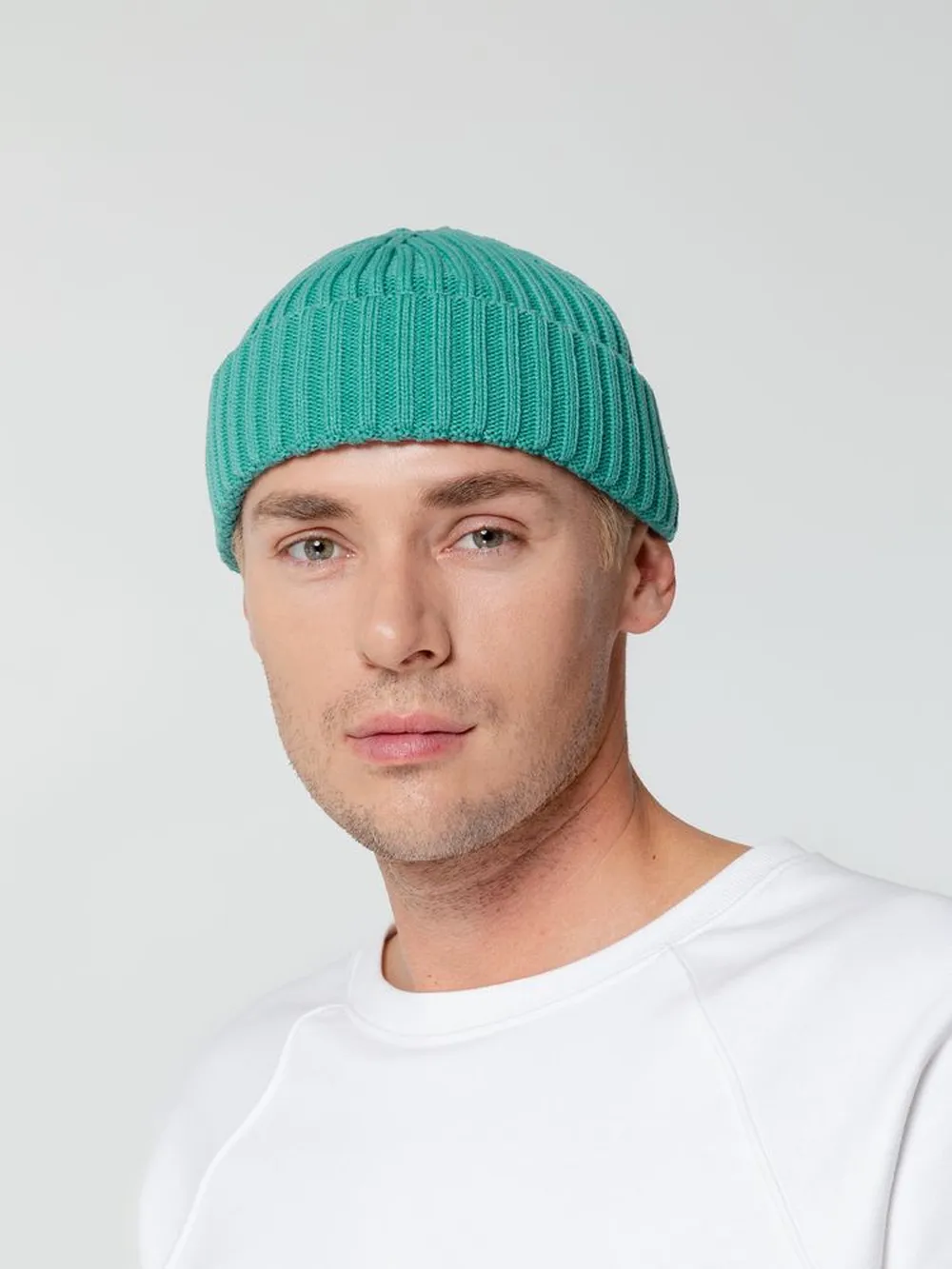 Шапка Hipsta, бирюзовая (тиффани) заказать онлайн с вашим дизайном на заказ в Москве и области