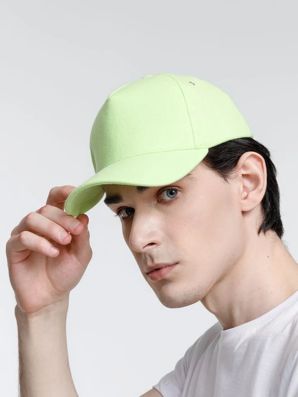 Бейсболка Standard, светло-зеленая заказать онлайн с вашим дизайном на заказ в Москве и области