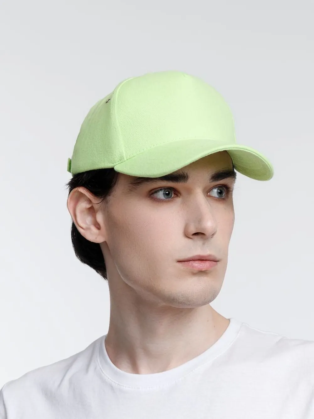 Бейсболка Standard, светло-зеленая заказать онлайн с вашим дизайном на заказ в Москве и области