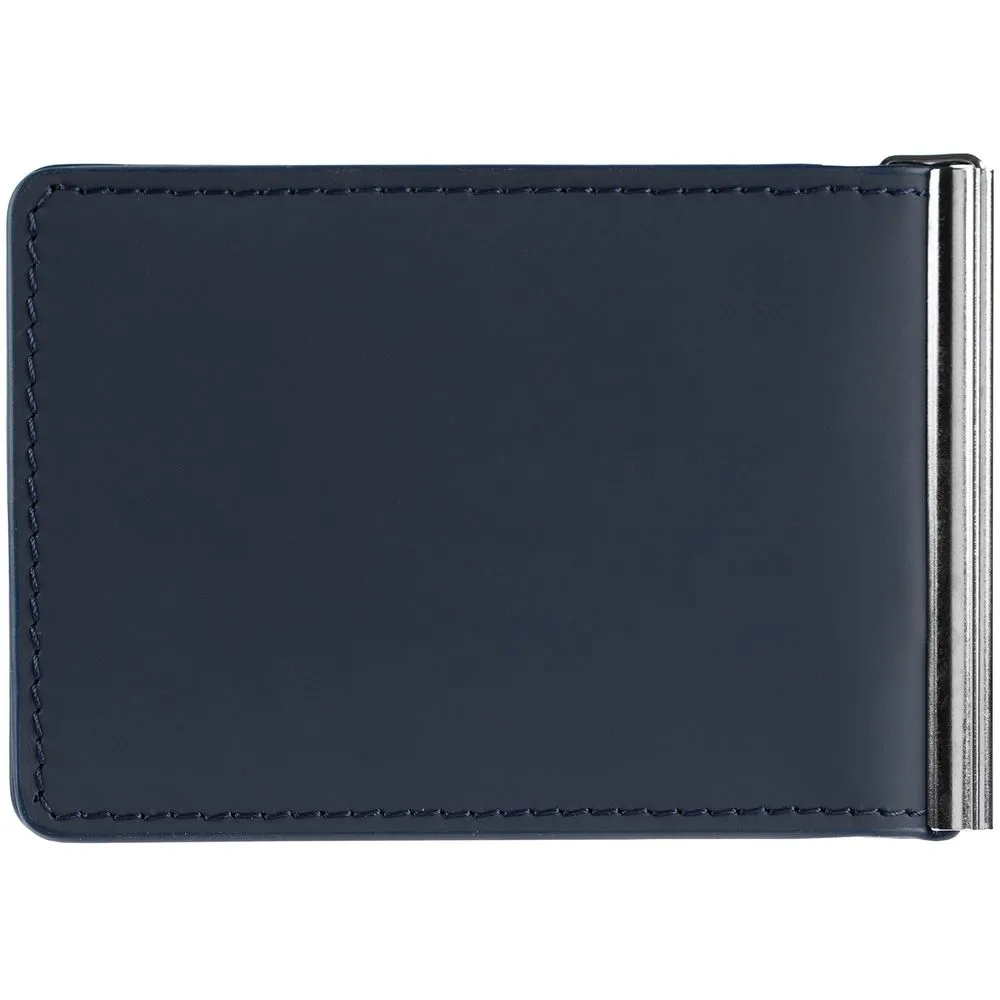 Зажим для купюр Alaska, синий заказать онлайн с вашим дизайном на заказ в Москве и области