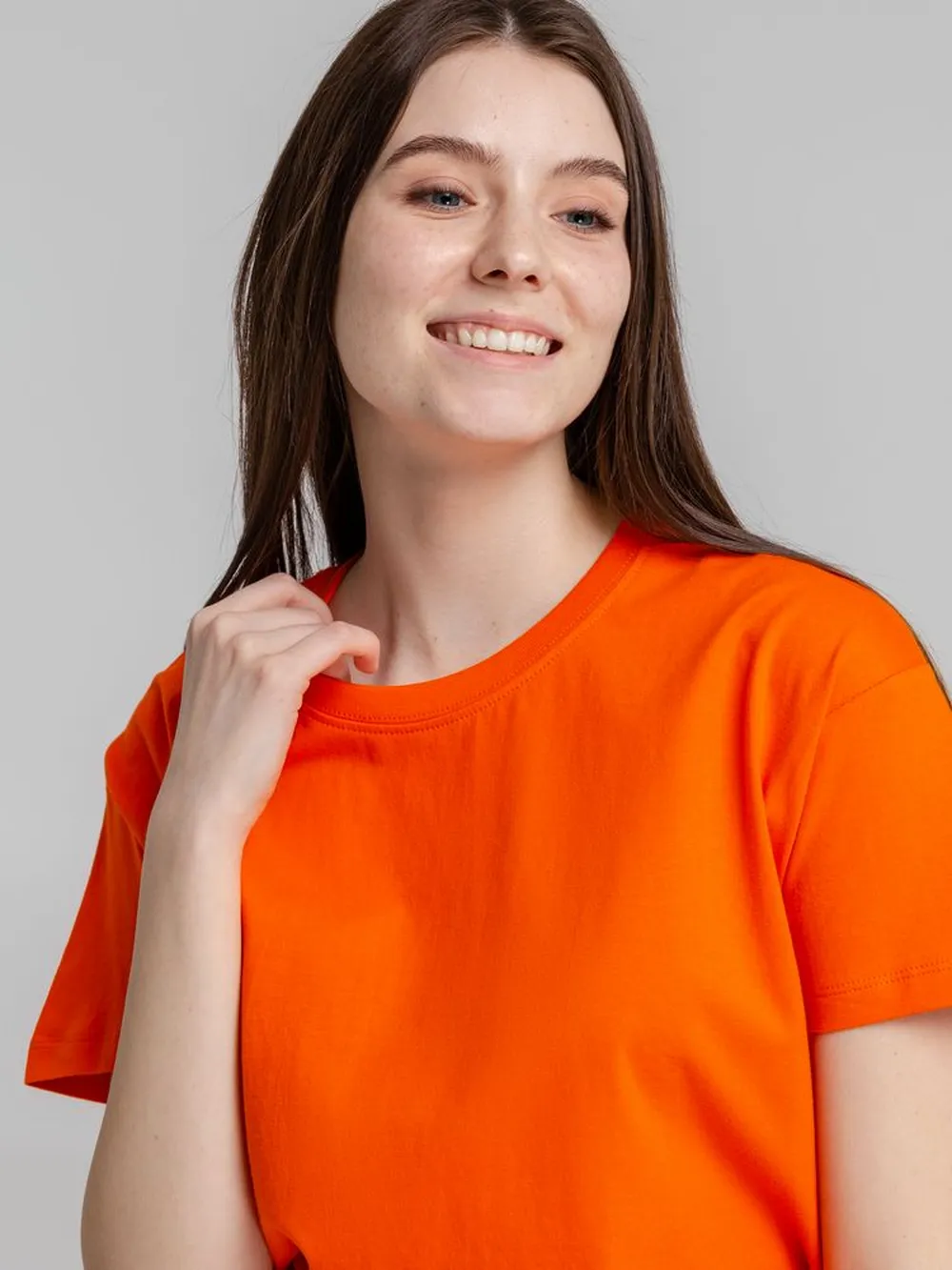 Футболка Imperial 190 оранжевая, размер S заказать онлайн с вашим дизайном на заказ в Москве и области