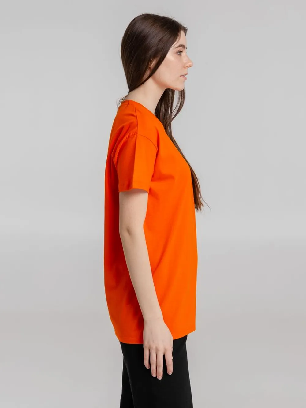 Футболка Imperial 190 оранжевая, размер S заказать онлайн с вашим дизайном на заказ в Москве и области