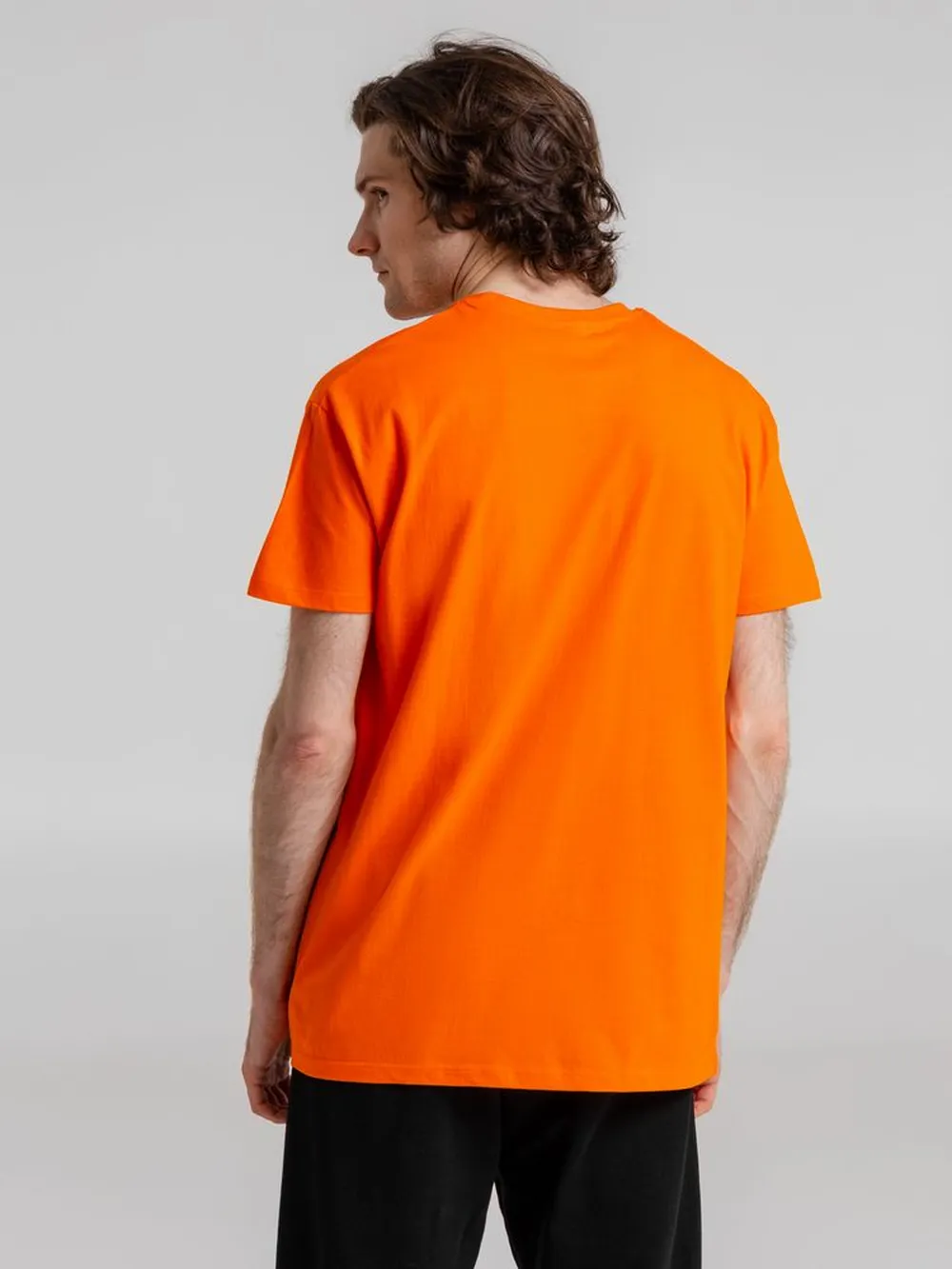 Футболка Imperial 190 оранжевая, размер S заказать онлайн с вашим дизайном на заказ в Москве и области