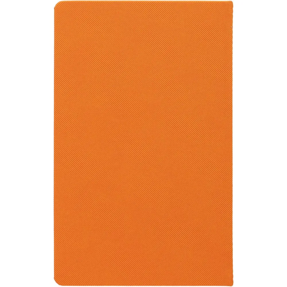 Ежедневник Duplex, недатированный, белый с оранжевым заказать онлайн с вашим дизайном на заказ в Москве и области