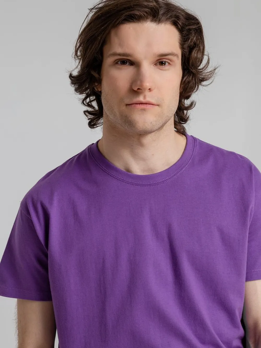 Футболка Imperial 190 фиолетовая, размер M заказать онлайн с вашим дизайном на заказ в Москве и области
