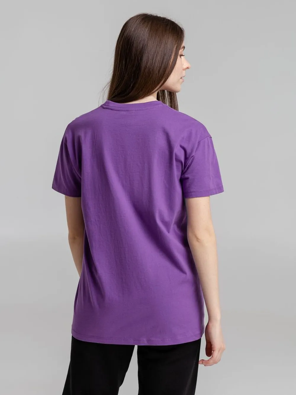 Футболка Imperial 190 фиолетовая, размер M заказать онлайн с вашим дизайном на заказ в Москве и области