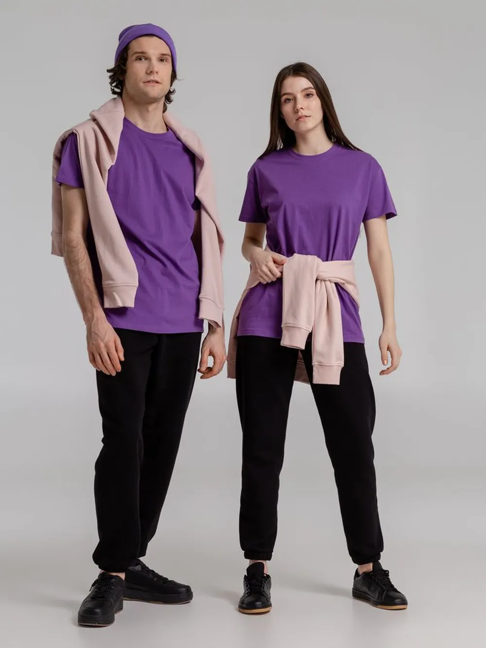 Футболка Imperial 190 фиолетовая, размер M заказать онлайн с вашим дизайном на заказ в Москве и области