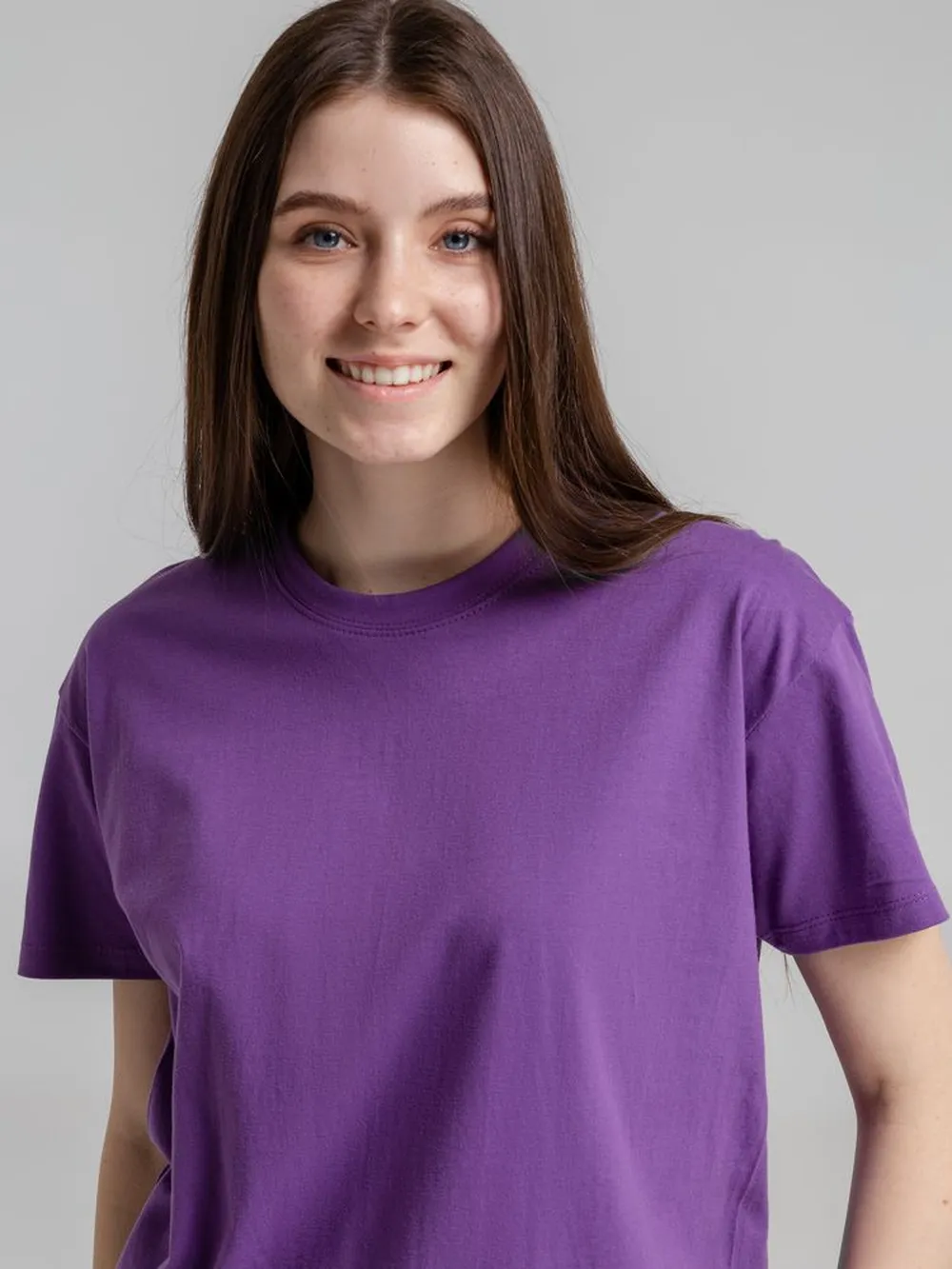 Футболка Imperial 190 фиолетовая, размер M заказать онлайн с вашим дизайном на заказ в Москве и области