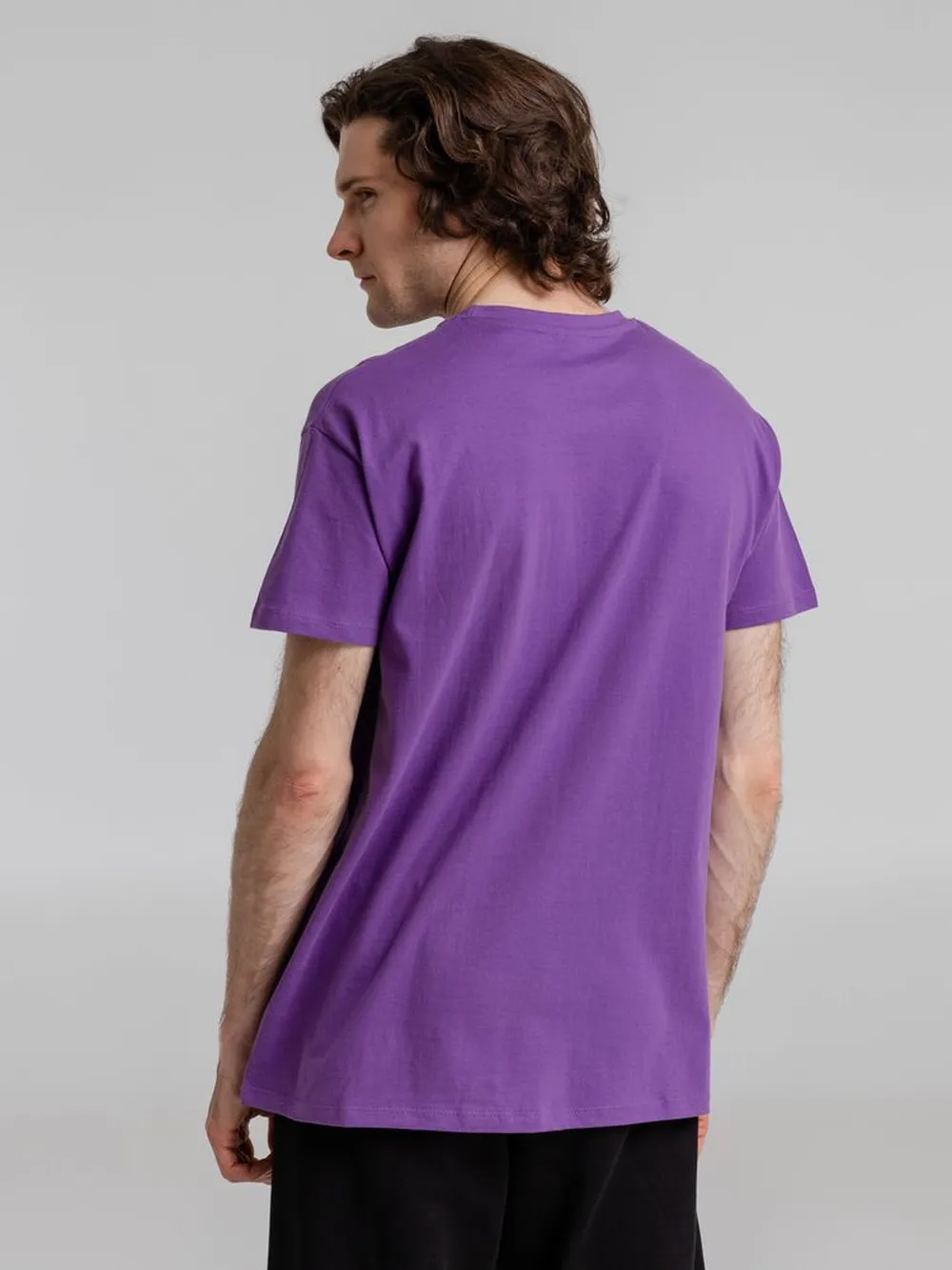 Футболка Imperial 190 фиолетовая, размер M заказать онлайн с вашим дизайном на заказ в Москве и области