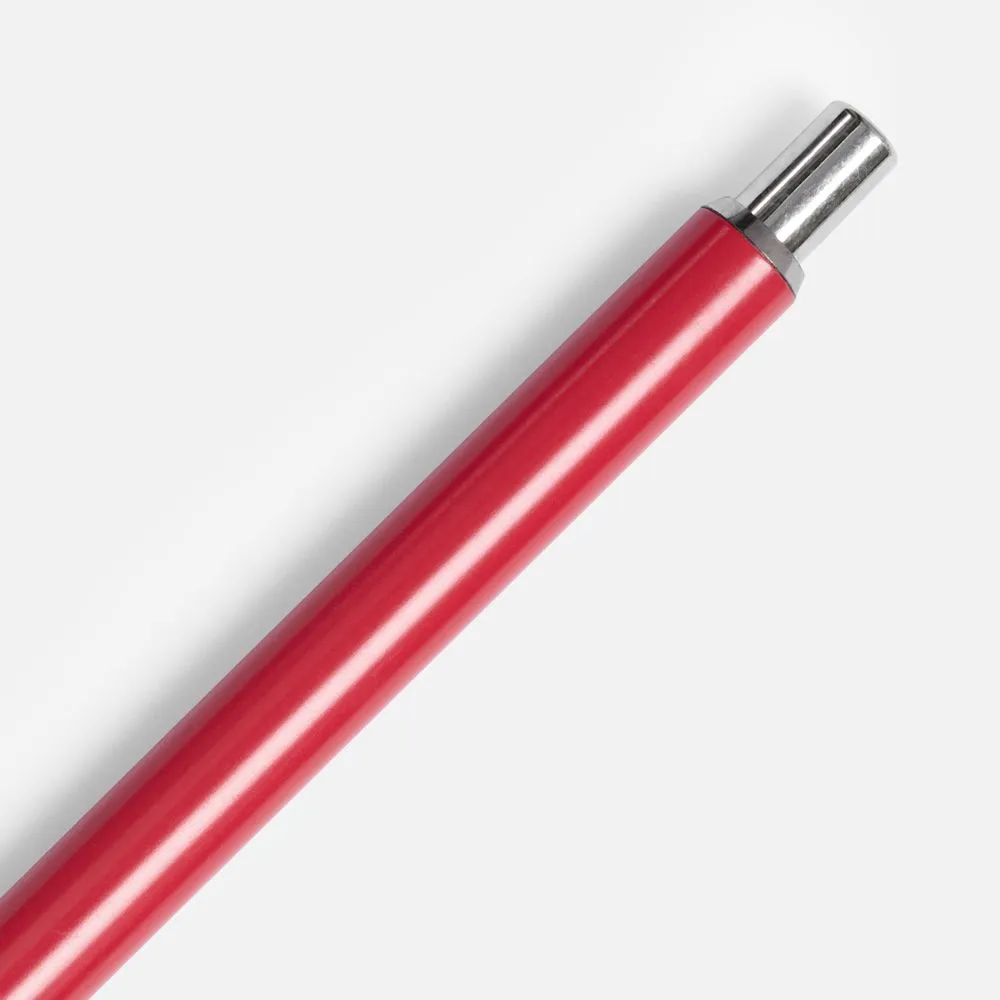 Ручка шариковая Slim Beam, красная заказать онлайн с вашим дизайном на заказ в Москве и области
