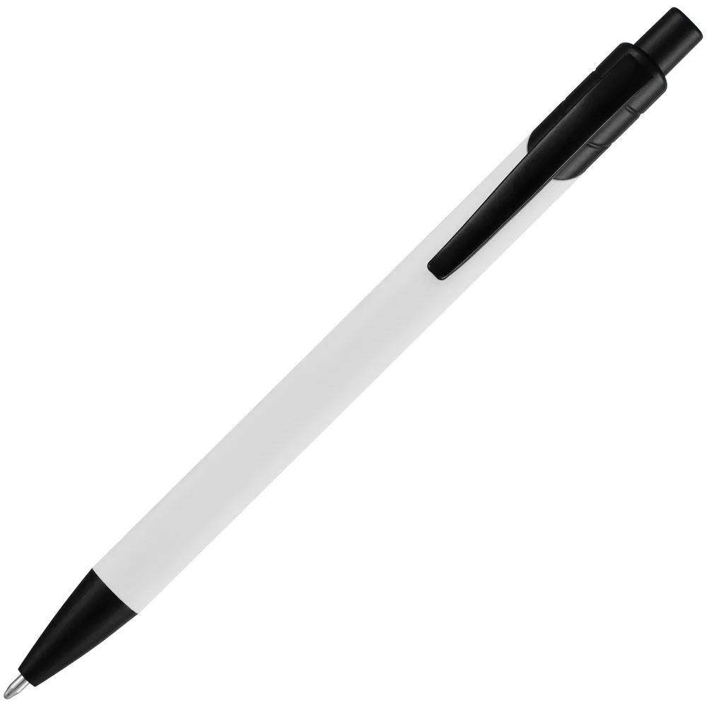 Ручка шариковая Undertone Black Soft Touch, белая заказать онлайн с вашим дизайном на заказ в Москве и области