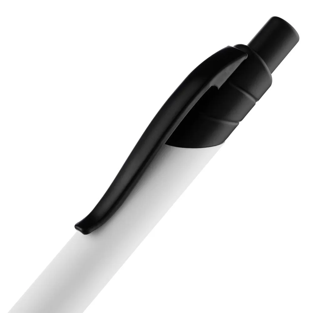 Ручка шариковая Undertone Black Soft Touch, белая заказать онлайн с вашим дизайном на заказ в Москве и области