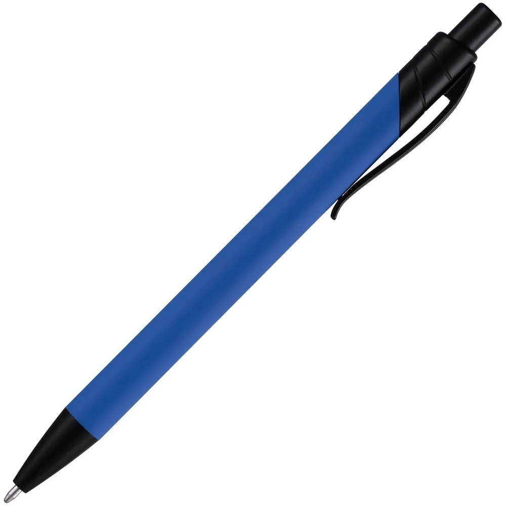 Ручка шариковая Undertone Black Soft Touch, ярко-синяя заказать онлайн с вашим дизайном на заказ в Москве и области