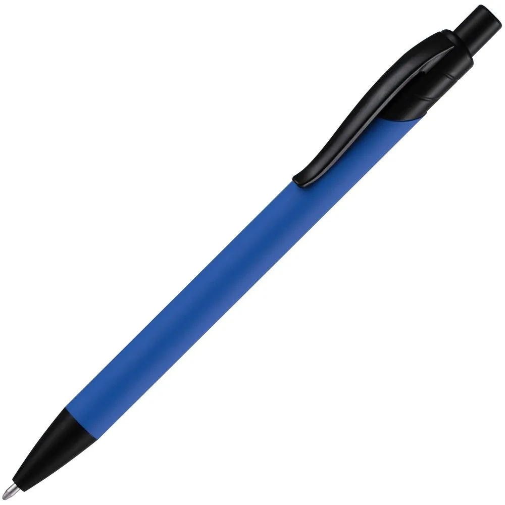 Ручка шариковая Undertone Black Soft Touch, ярко-синяя заказать онлайн с вашим дизайном на заказ в Москве и области