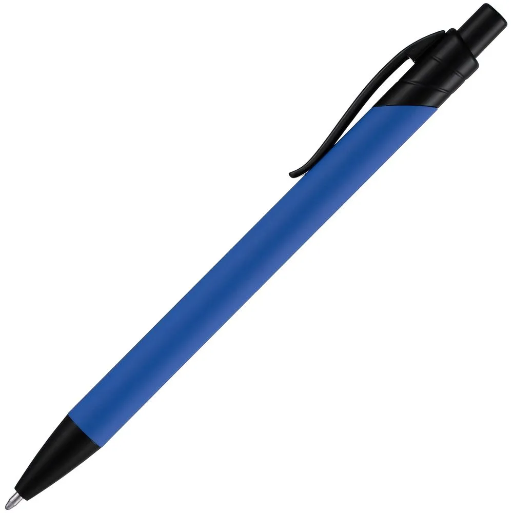 Ручка шариковая Undertone Black Soft Touch, ярко-синяя заказать онлайн с вашим дизайном на заказ в Москве и области