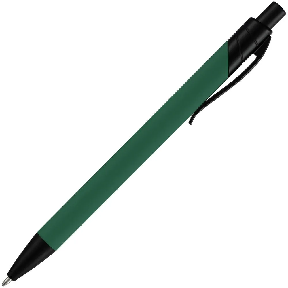 Ручка шариковая Undertone Black Soft Touch, зеленая заказать онлайн с вашим дизайном на заказ в Москве и области