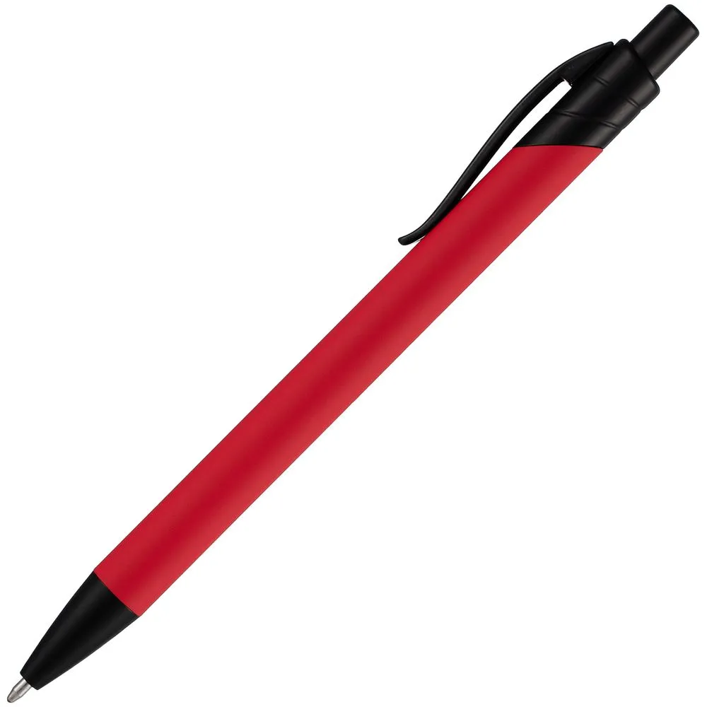 Ручка шариковая Undertone Black Soft Touch, красная заказать онлайн с вашим дизайном на заказ в Москве и области