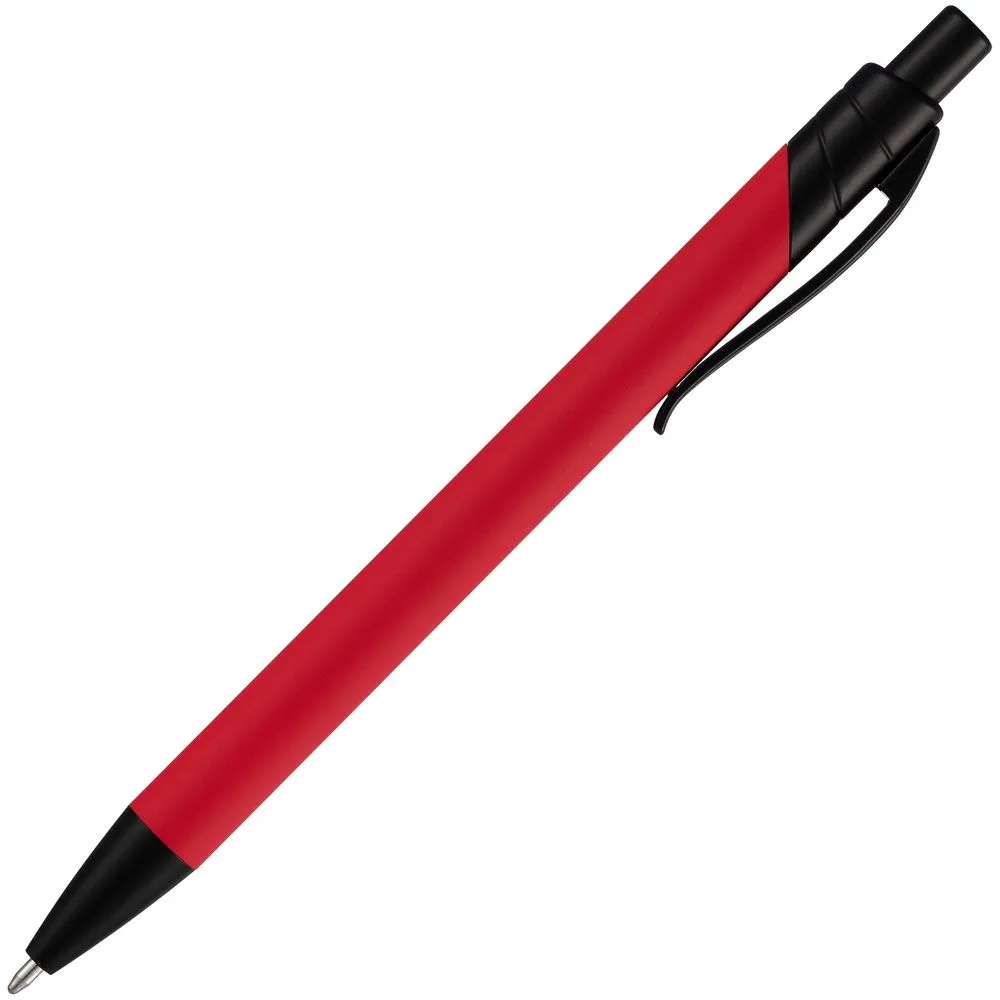 Ручка шариковая Undertone Black Soft Touch, красная заказать онлайн с вашим дизайном на заказ в Москве и области