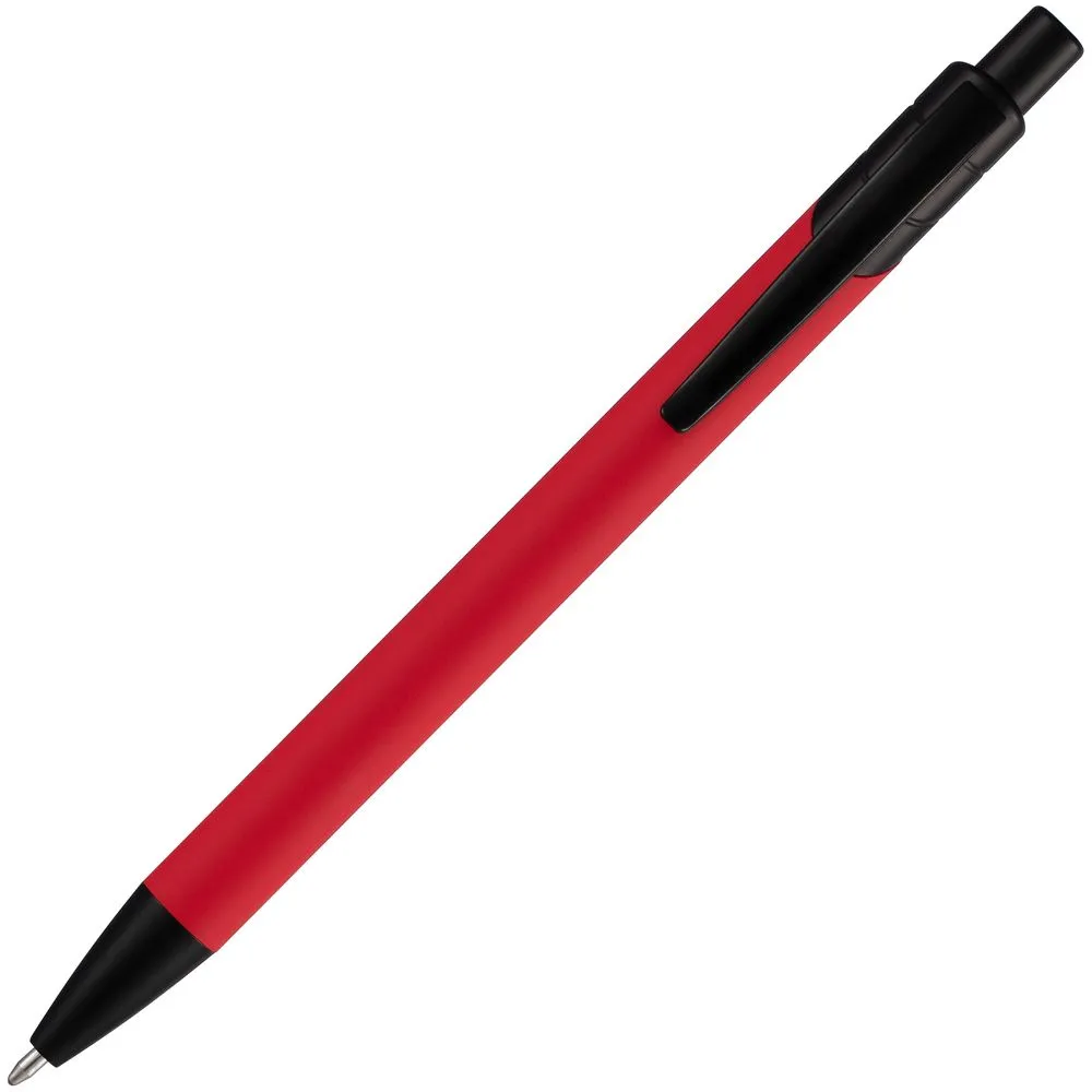 Ручка шариковая Undertone Black Soft Touch, красная заказать онлайн с вашим дизайном на заказ в Москве и области