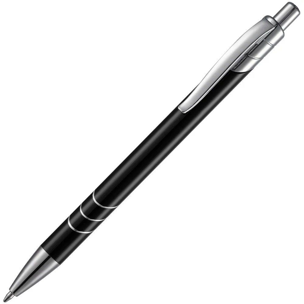 Ручка шариковая Undertone Metallic, черная заказать онлайн с вашим дизайном на заказ в Москве и области
