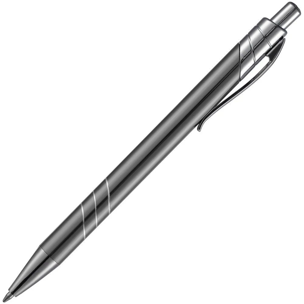 Ручка шариковая Undertone Metallic, серая заказать онлайн с вашим дизайном на заказ в Москве и области