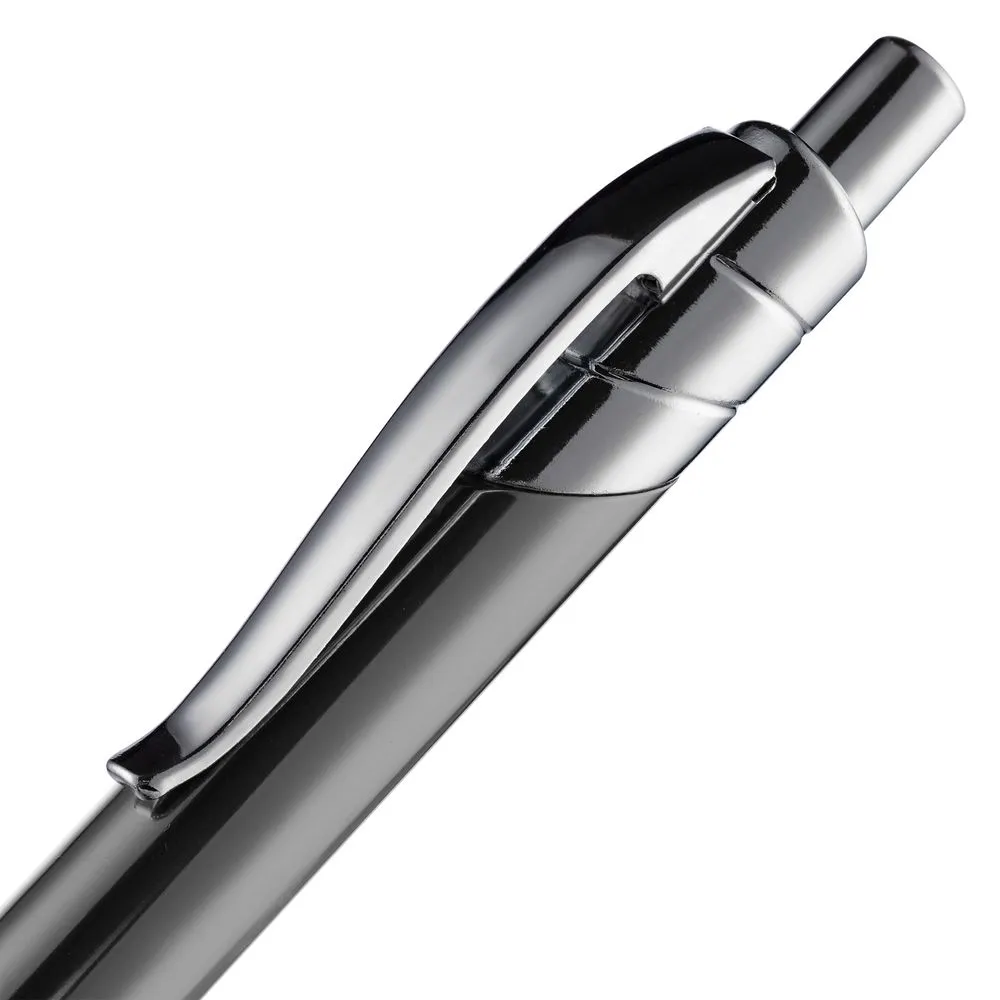 Ручка шариковая Undertone Metallic, серая заказать онлайн с вашим дизайном на заказ в Москве и области