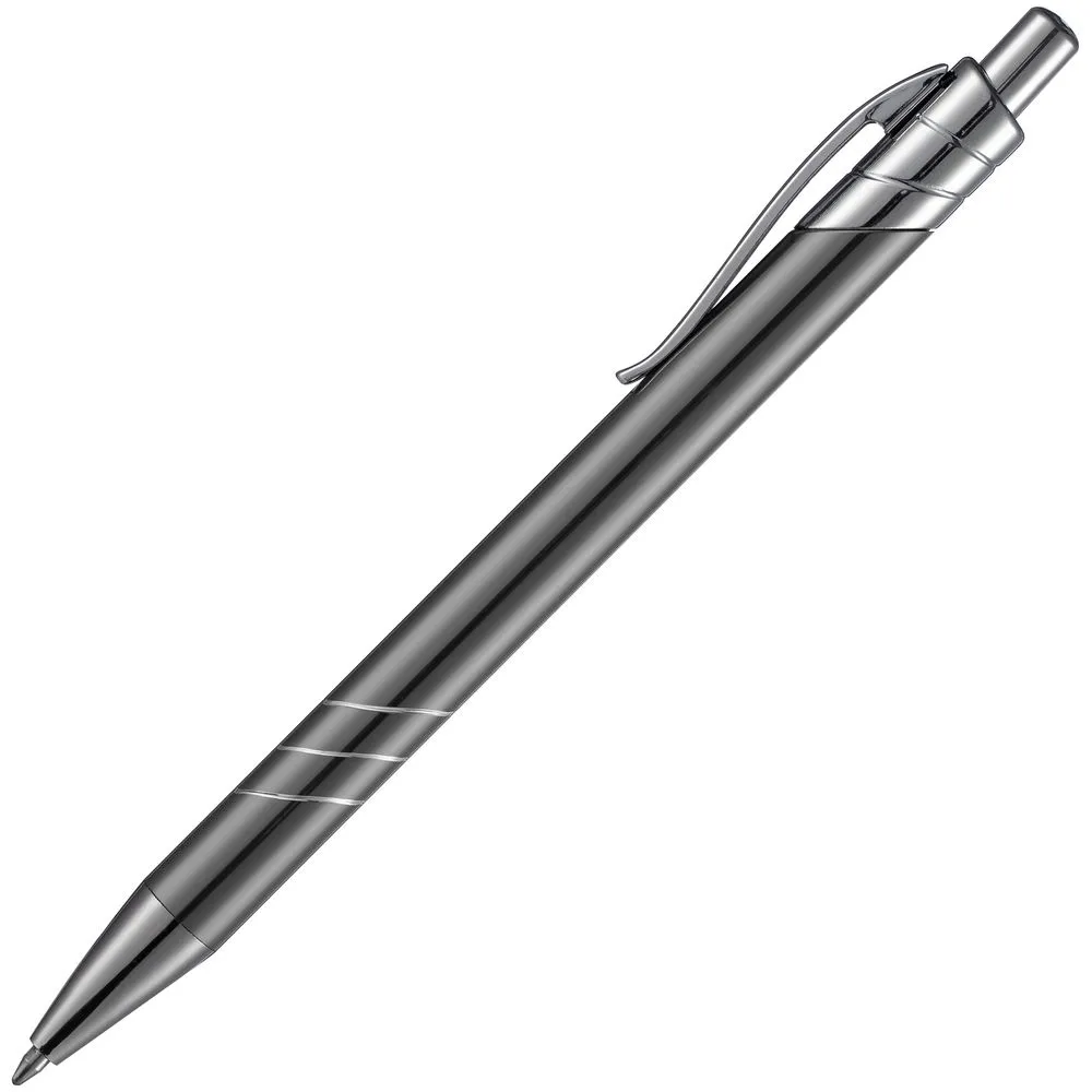 Ручка шариковая Undertone Metallic, серая заказать онлайн с вашим дизайном на заказ в Москве и области