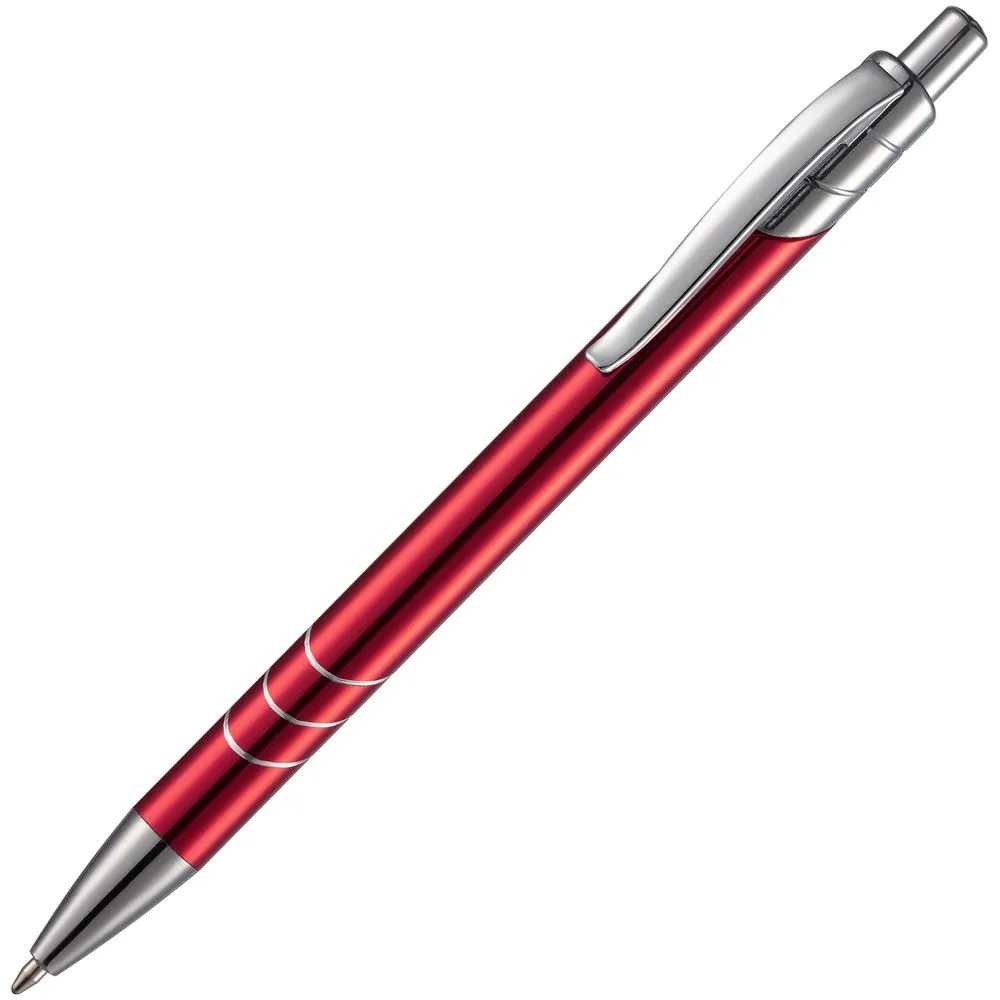 Ручка шариковая Undertone Metallic, красная заказать онлайн с вашим дизайном на заказ в Москве и области