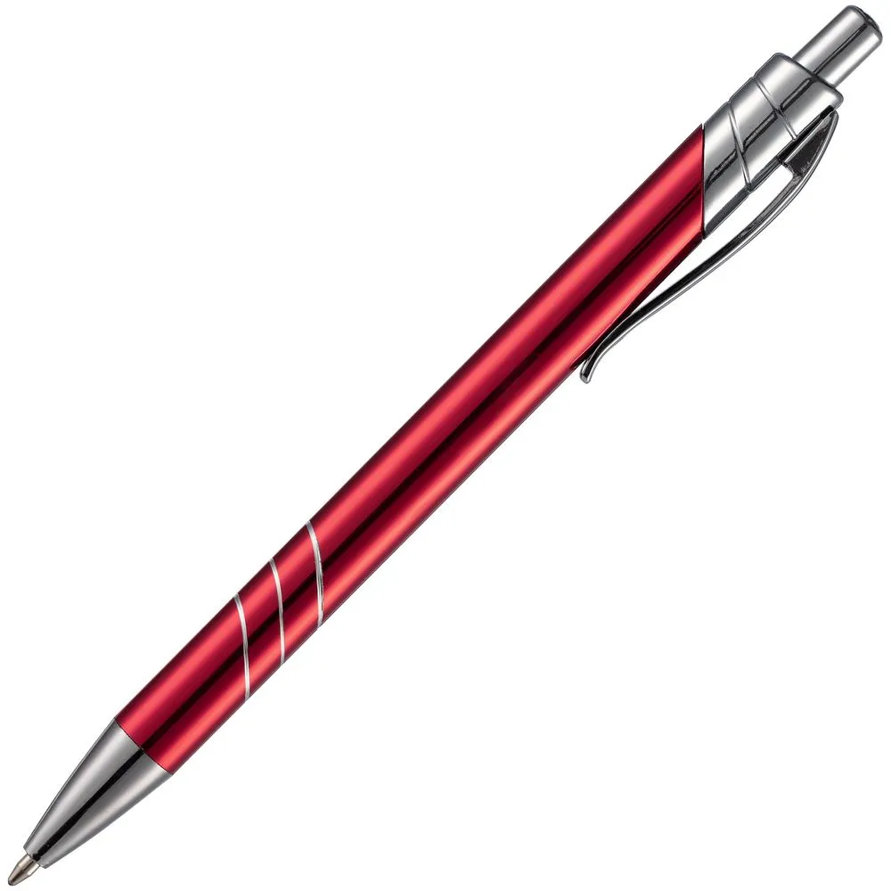 Ручка шариковая Undertone Metallic, красная заказать онлайн с вашим дизайном на заказ в Москве и области
