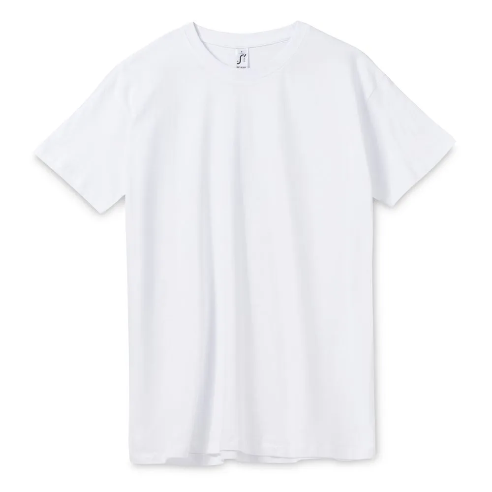 Футболка Regent 150 белая, размер S заказать онлайн с вашим дизайном на заказ в Москве и области