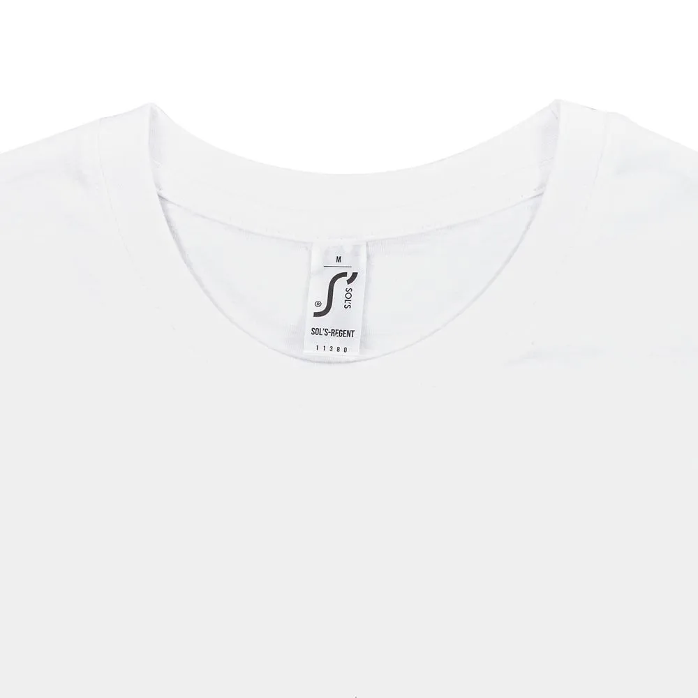 Футболка Regent 150 белая, размер S заказать онлайн с вашим дизайном на заказ в Москве и области