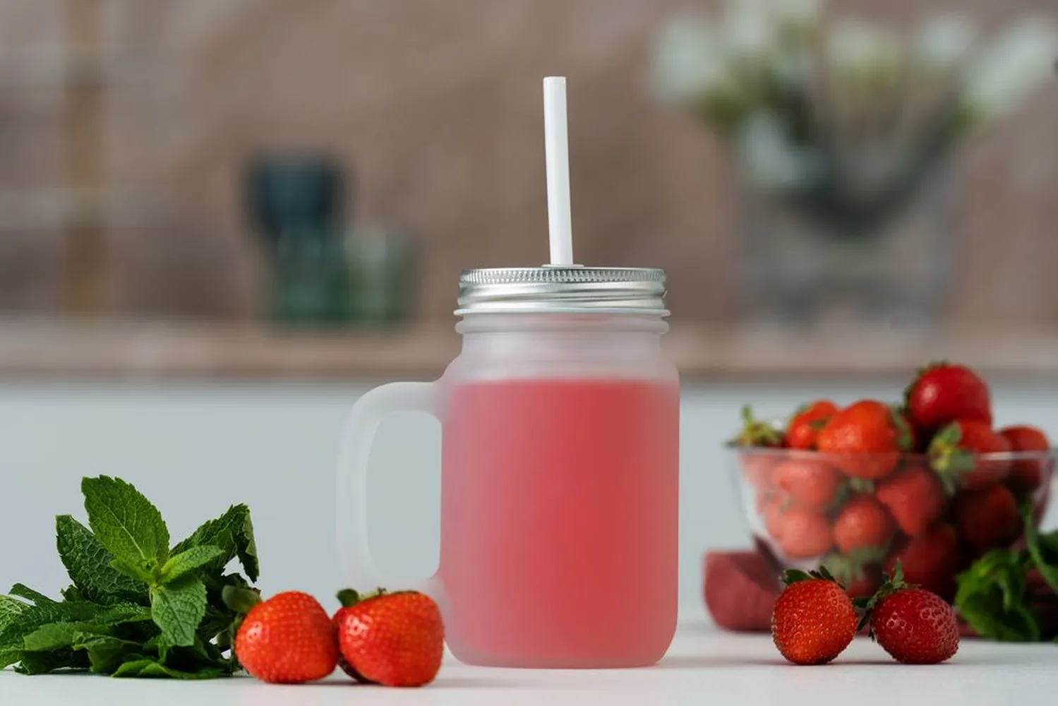 Банка для коктейлей Shake It Baby под сублимацию, матовая заказать онлайн с вашим дизайном на заказ в Москве и области