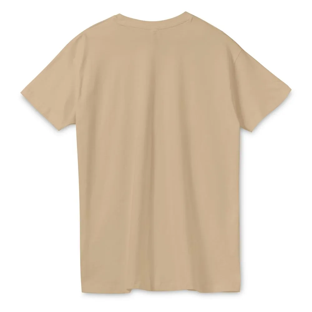 Футболка Regent 150 бежевая (песок), размер XS заказать онлайн с вашим дизайном на заказ в Москве и области