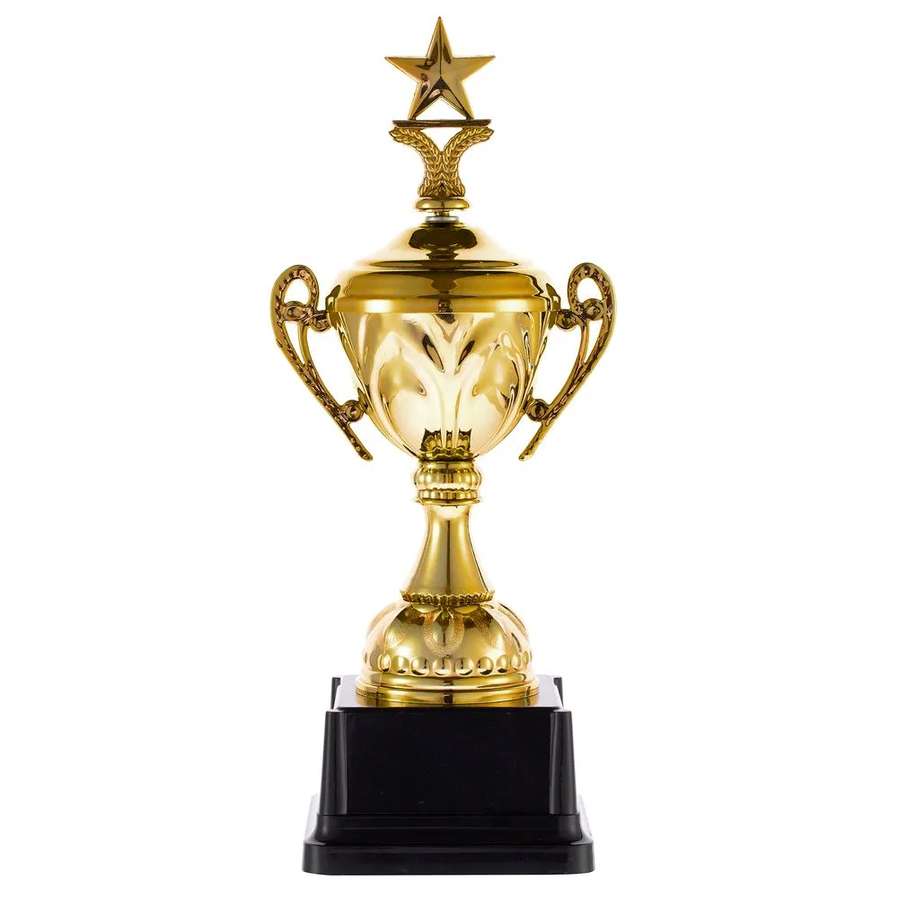 Кубок Top Star, золотистый заказать онлайн с вашим дизайном на заказ в Москве и области