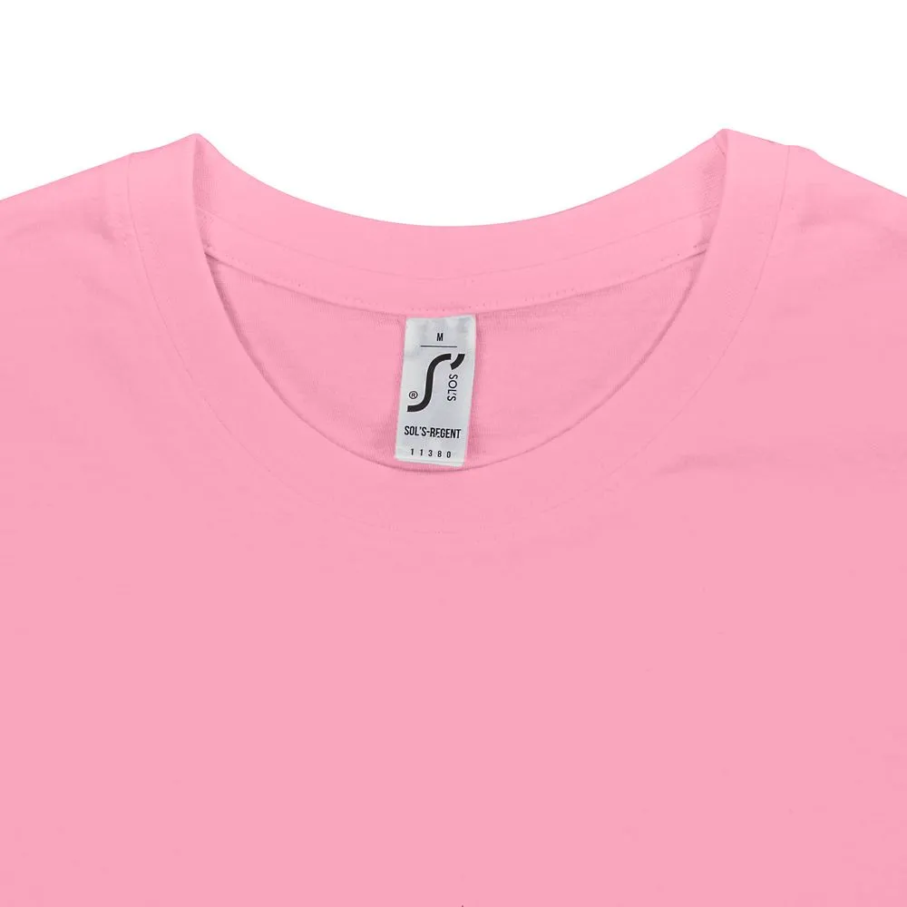 Футболка Regent 150 розовая орхидея, размер XS заказать онлайн с вашим дизайном на заказ в Москве и области