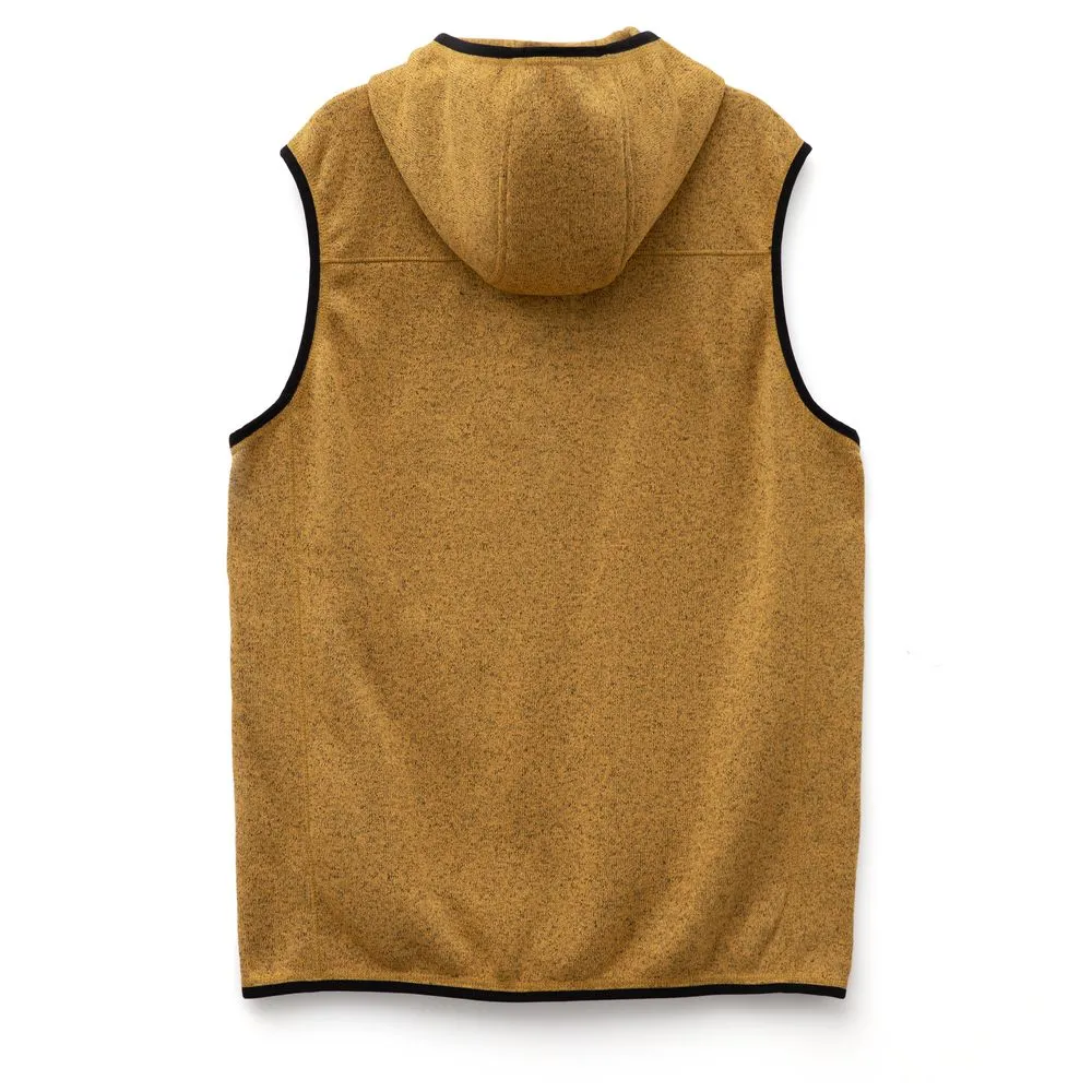 Жилет с капюшоном унисекс Gotland, горчичный, размер XL заказать онлайн с вашим дизайном на заказ в Москве и области