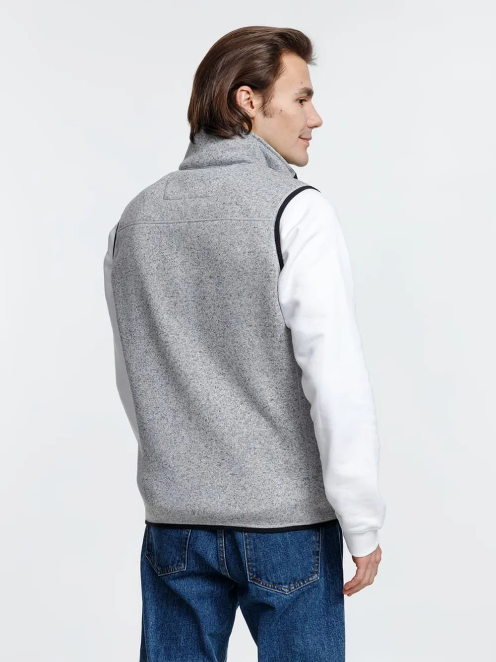 Жилет унисекс Gotland, серый, размер L заказать онлайн с вашим дизайном на заказ в Москве и области