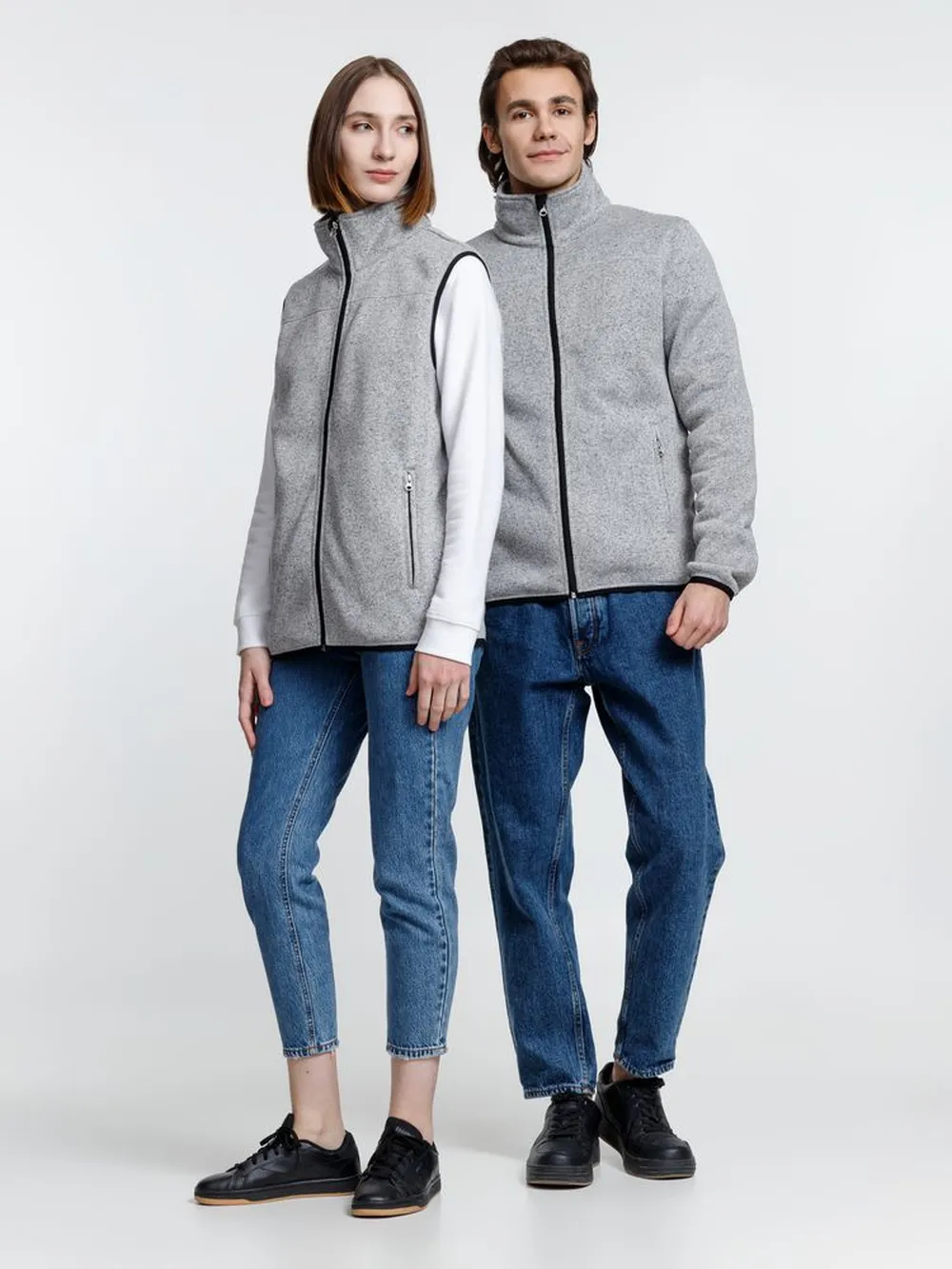 Куртка унисекс Gotland, серая, размер L заказать онлайн с вашим дизайном на заказ в Москве и области