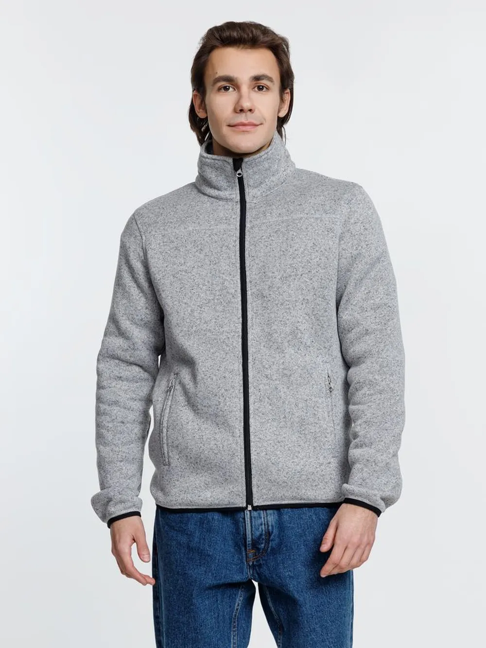 Куртка унисекс Gotland, серая, размер L заказать онлайн с вашим дизайном на заказ в Москве и области