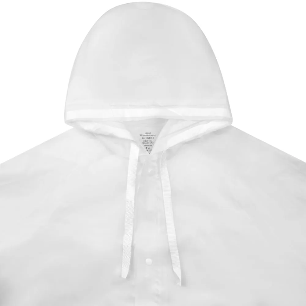 Дождевик RainDrop, белый, размер 3XL/4XL заказать онлайн с вашим дизайном на заказ в Москве и области