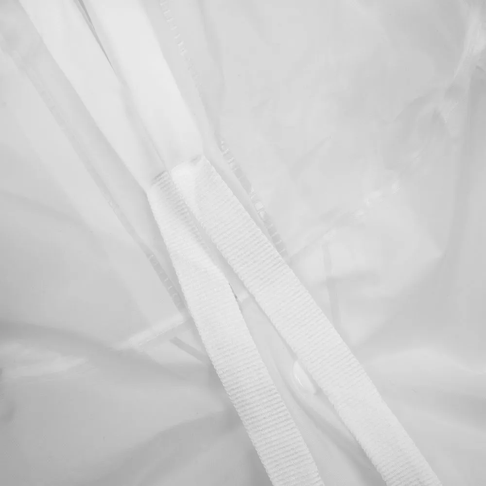 Дождевик RainDrop, белый, размер 3XL/4XL заказать онлайн с вашим дизайном на заказ в Москве и области