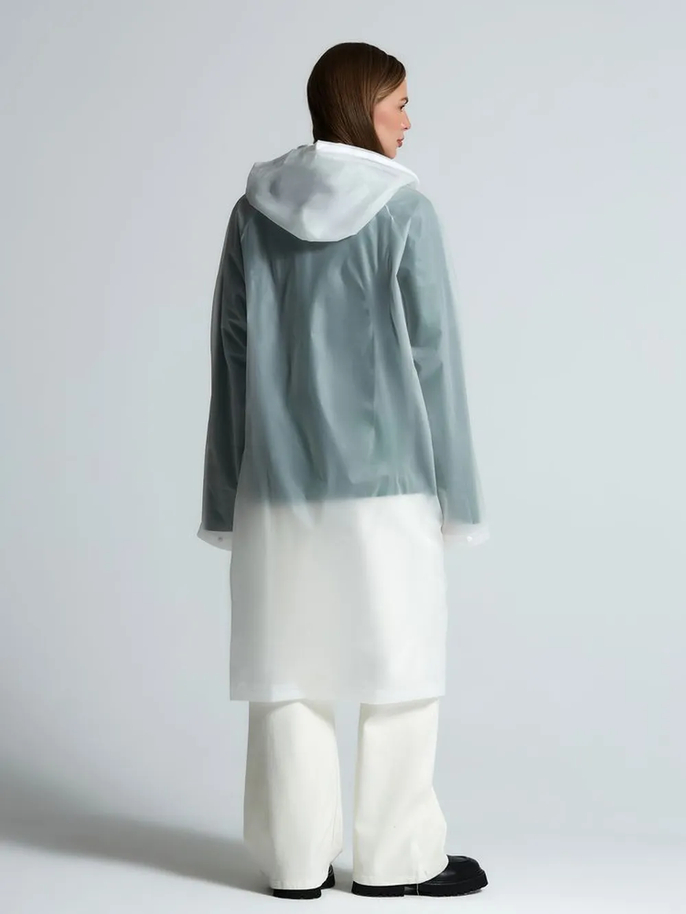 Дождевик RainDrop, белый, размер 3XL/4XL заказать онлайн с вашим дизайном на заказ в Москве и области